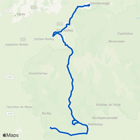 Coastliner Market Place - Market Place map