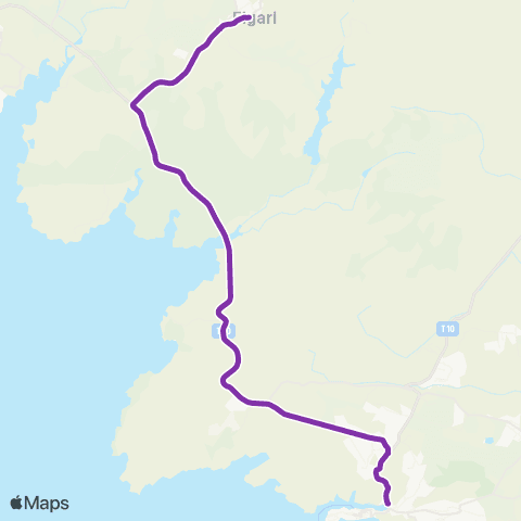 Autocars de Haute-Corse Figari / Bonifaziu map