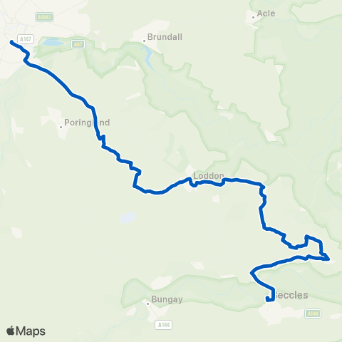 Our Bus Sandy Lane - Bus Station map