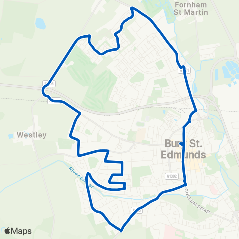 Mulleys Motorways  map