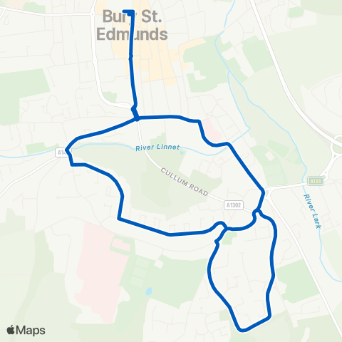Mulleys Motorways  map