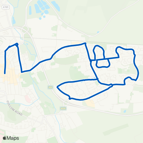 Mulleys Motorways  map