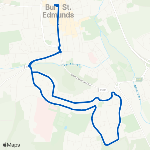 Mulleys Motorways  map