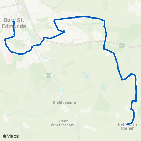 Mulleys Motorways  map