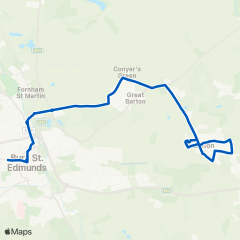 Mulleys Motorways  map