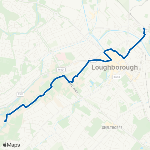 Kinchbus  map
