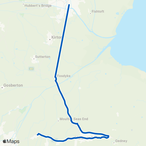 Haines Coaches  map