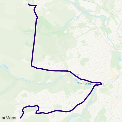 First South Yorkshire  map