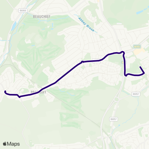 First South Yorkshire  map
