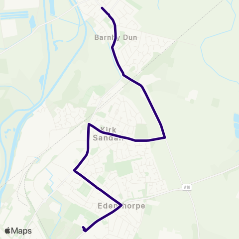 First South Yorkshire  map