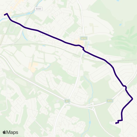First South Yorkshire  map