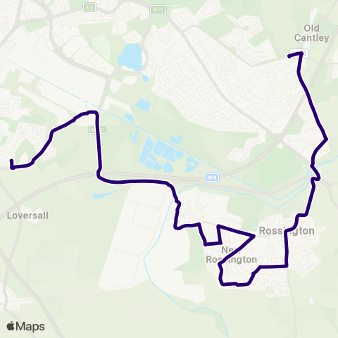 First South Yorkshire  map