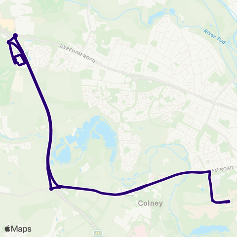 First Norfolk & Suffolk  map