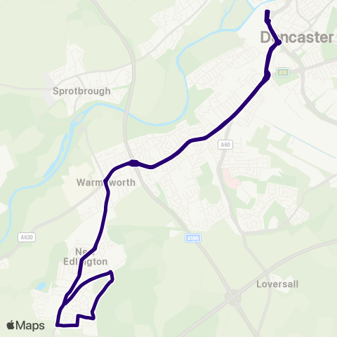 First South Yorkshire  map