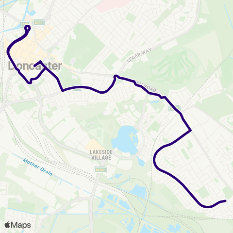 First South Yorkshire  map