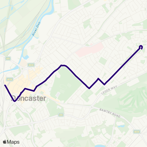 First South Yorkshire  map