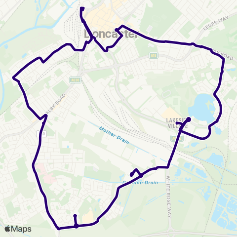 First South Yorkshire  map