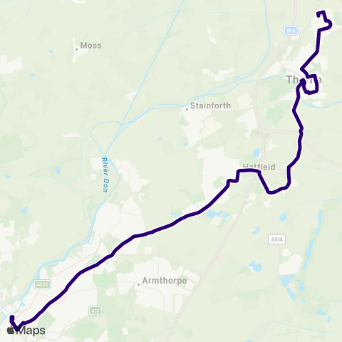 First South Yorkshire  map