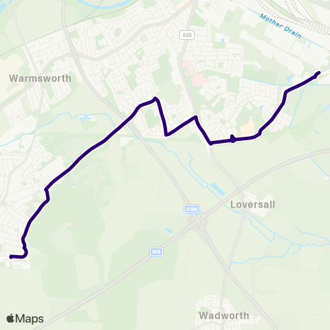 First South Yorkshire  map