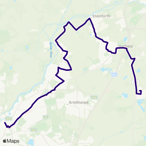 First South Yorkshire  map