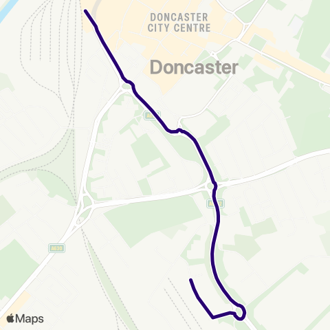 First South Yorkshire  map