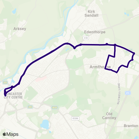 First South Yorkshire  map