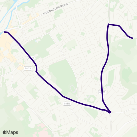 First South Yorkshire  map