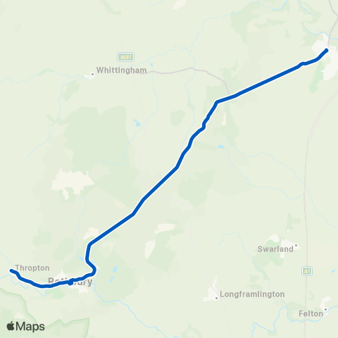 Phoenix Coaches  map