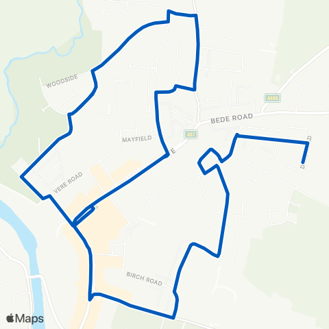Hodgsons Galgate / Stand A - Grangefields map