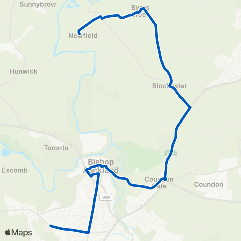 Hodgsons Newgate Street Stand D - Bus Stand map