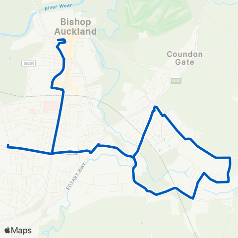 Hodgsons Margaret Terrace - Saddler St Stand A map