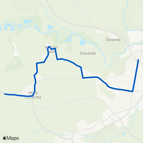 Hodgsons Saddler Street Stand A - Sportsmans Arms map