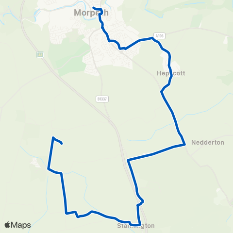 Phoenix Coaches  map