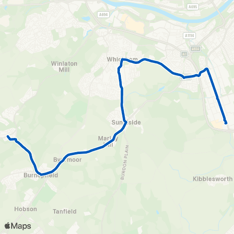 Stanley Travel Marquisway / Kingsway S - Stirling Lane map
