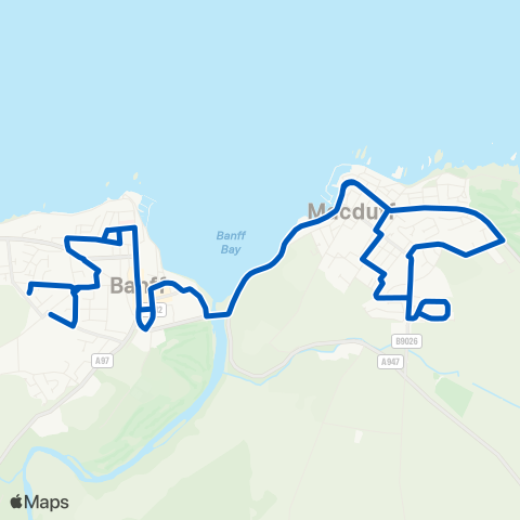 Deveron Coaches Swimming Pool - Cramond Terrace map