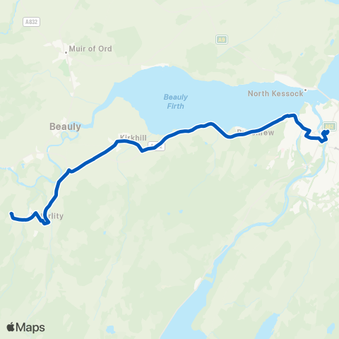 D & E Coaches Bus Station Stance 7 - Village Hall map