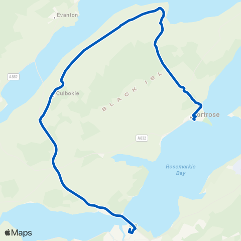 D & E Coaches Longman Drive - Academy map