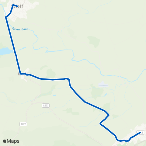 Dochertys Midland Coaches Hill Street - Aytoun Hall map