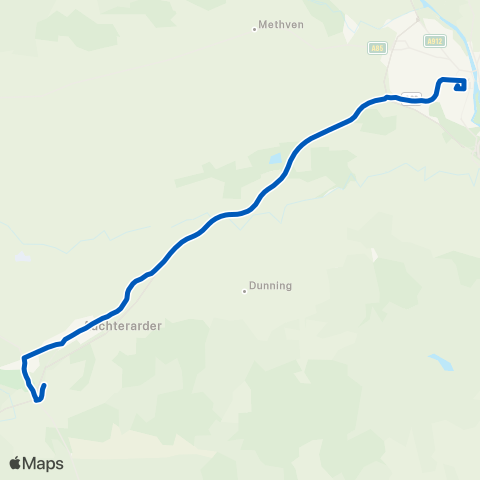 Dochertys Midland Coaches Bus Station - Turning Circle map