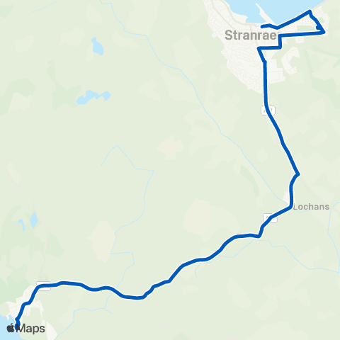 DGC Buses Port Rodie - South Crescent map