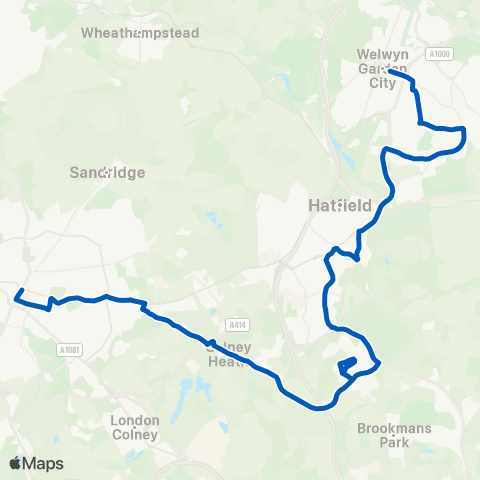 Centrebus St Peter's Street - Bus Station map