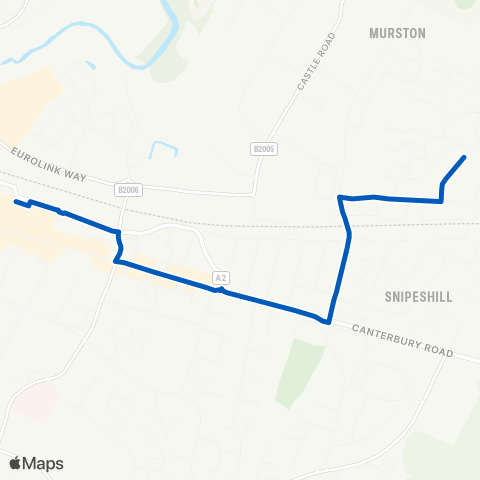 Chalkwell Garage & Coach Hire Broom Road - Bus Hub map