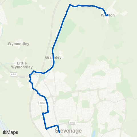 Centrebus Red Lion Ph - Bus Station map