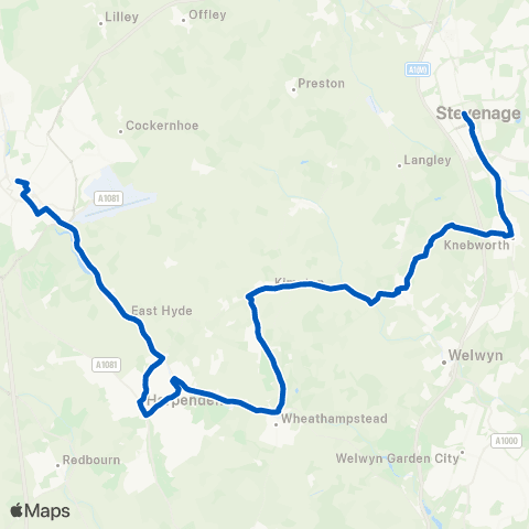 Centrebus Luton Station Interchange - Bus Station map