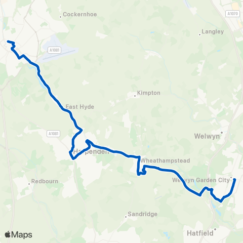 Centrebus Bus Station - Luton Station Interchange map