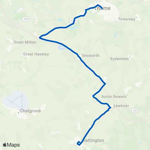 Carousel Buses Town Hall - Library map