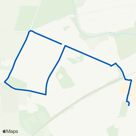 Centrebus Plinston Hall - St Thomas' Church map