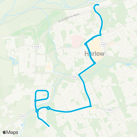 Central Connect Temp Bus Station - Temp Bus Station map