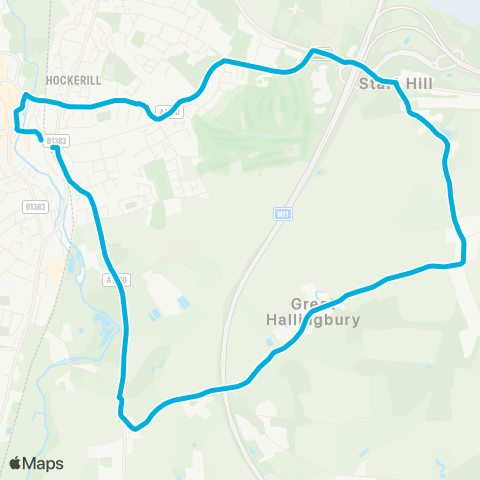 Central Connect Interchange - Interchange map