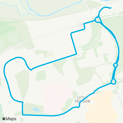 Central Connect Temp Bus Station - Temp Bus Station map